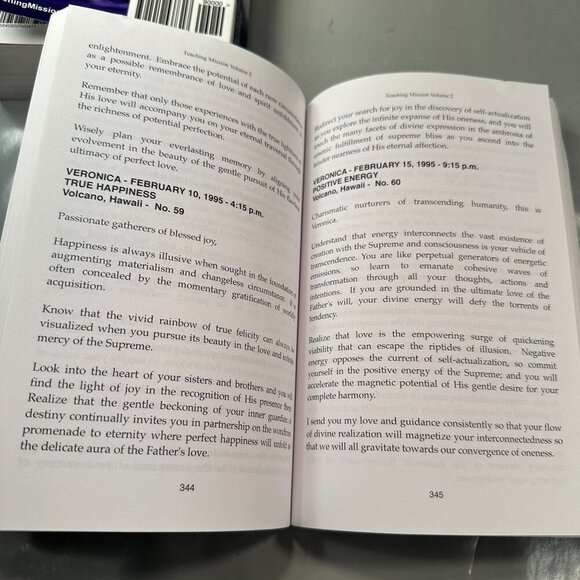 The Teaching Mission Book Spiritual Foundation Vol 1 And 2 Jim Cleveland - Picture 10 of 16